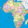 非洲国家有哪些 非洲国家经济实力排行(附非洲地图)